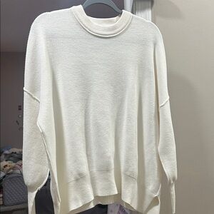 Elegant White Women's Sweater